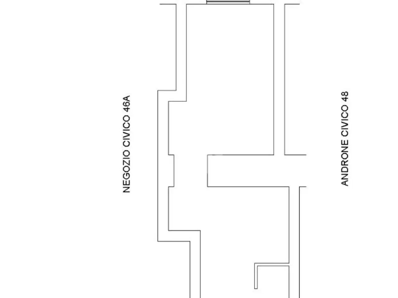 Negozio in Via Chiana 46, Roma, {3} - Planimetria 1