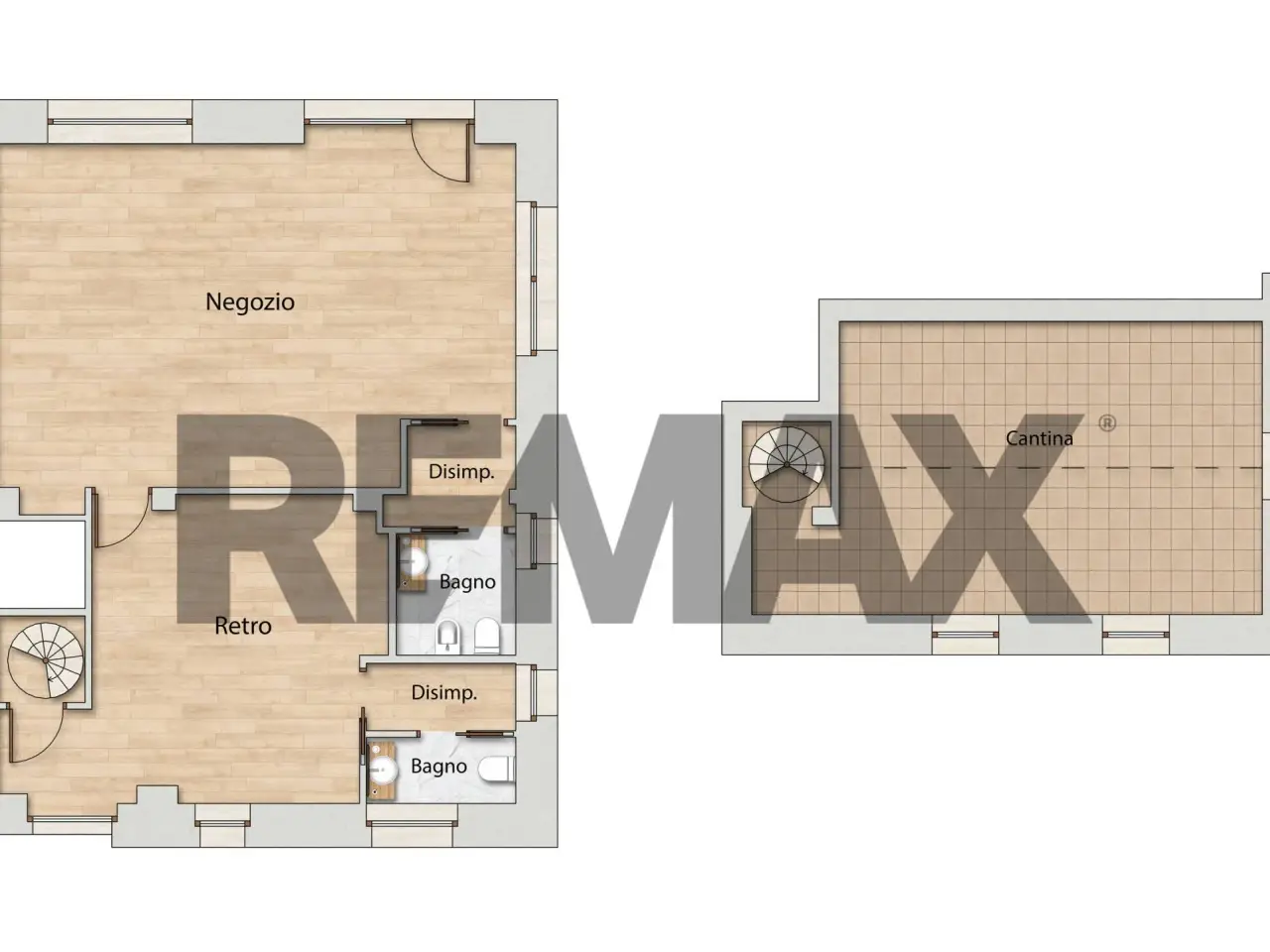 Bar in , Bernareggio, {3} - Planimetria 1