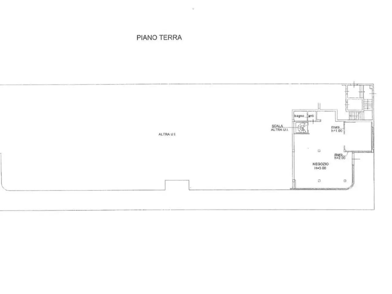 Ufficio in Via Trento 113, Capriano Del Colle, {3} - Planimetria 1