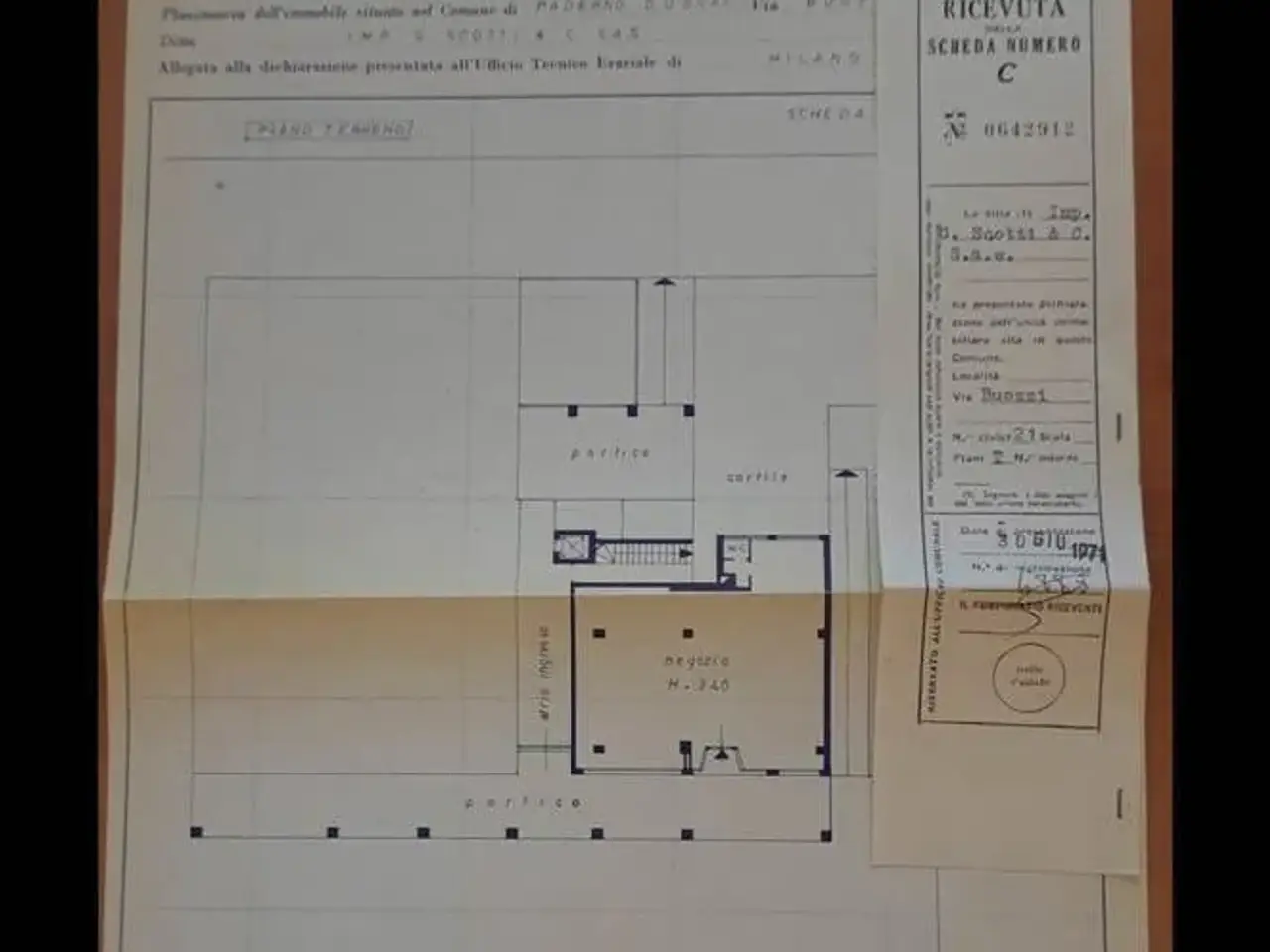 Negozio in Via Buozzi 21, Paderno Dugnano, {3} - Planimetria 1