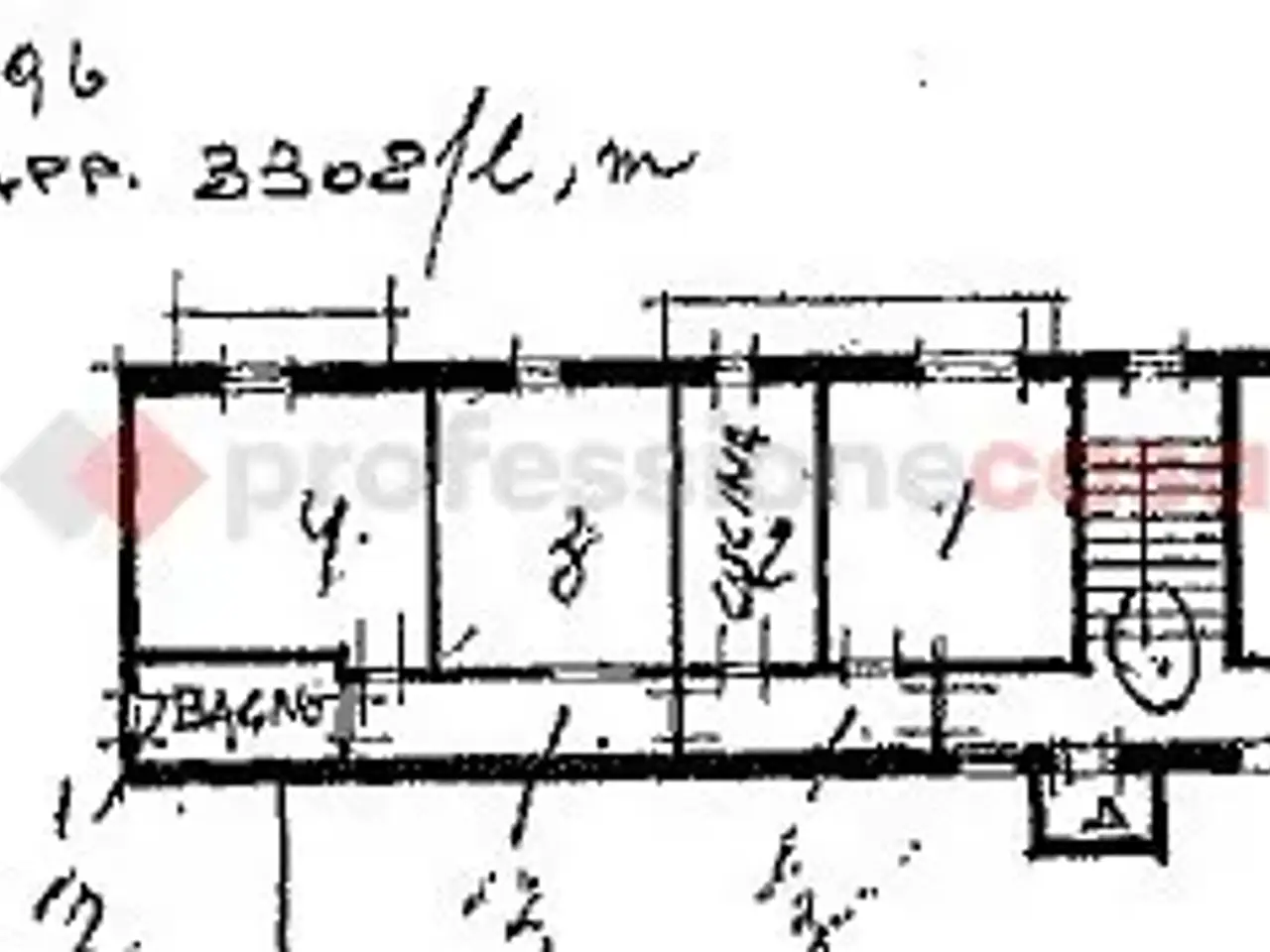 Quadrilocale in vendita, Via Monchio, Carpi - Planimetria 1