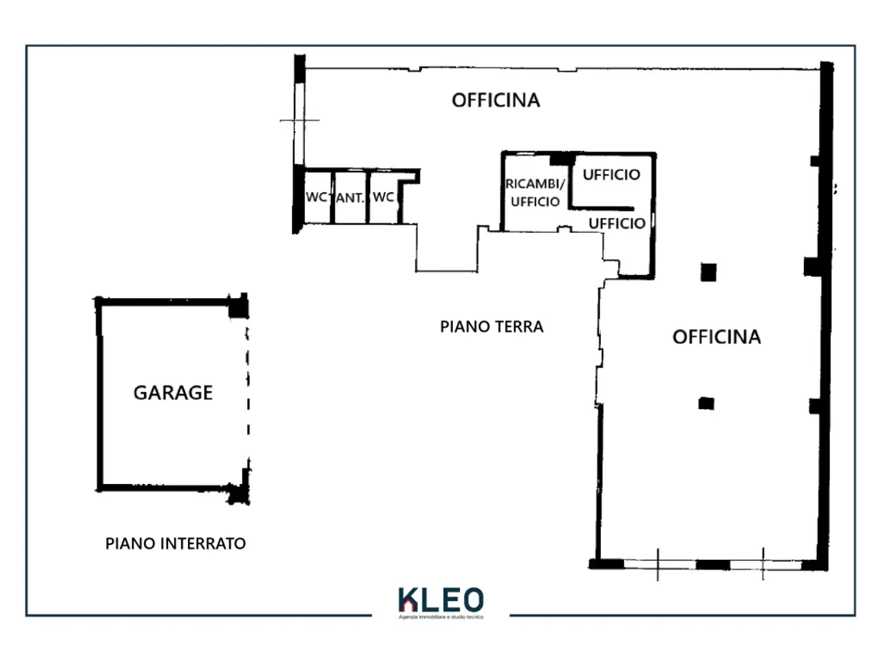 Locale commerciale in , Forli', {3} - Planimetria 1