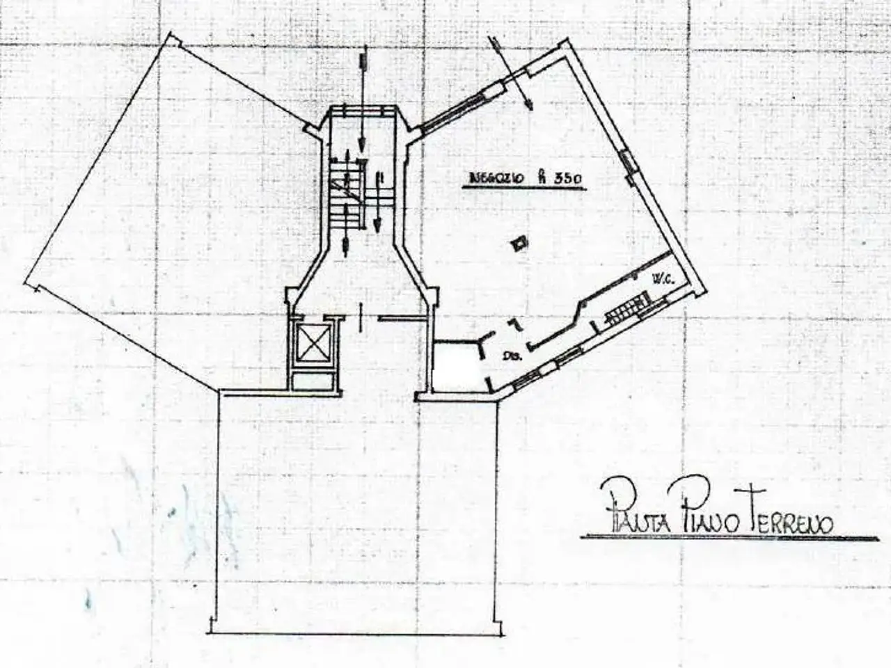 Negozio in Via Don Luigi Monza 6/a, Lecco, {3} - Planimetria 1