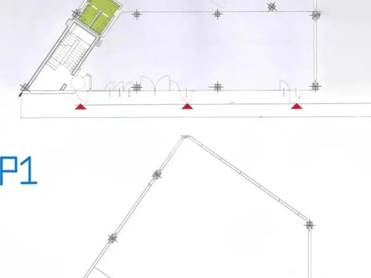 Capannone in Via Lodz 44, Prato, {3} - Planimetria 1