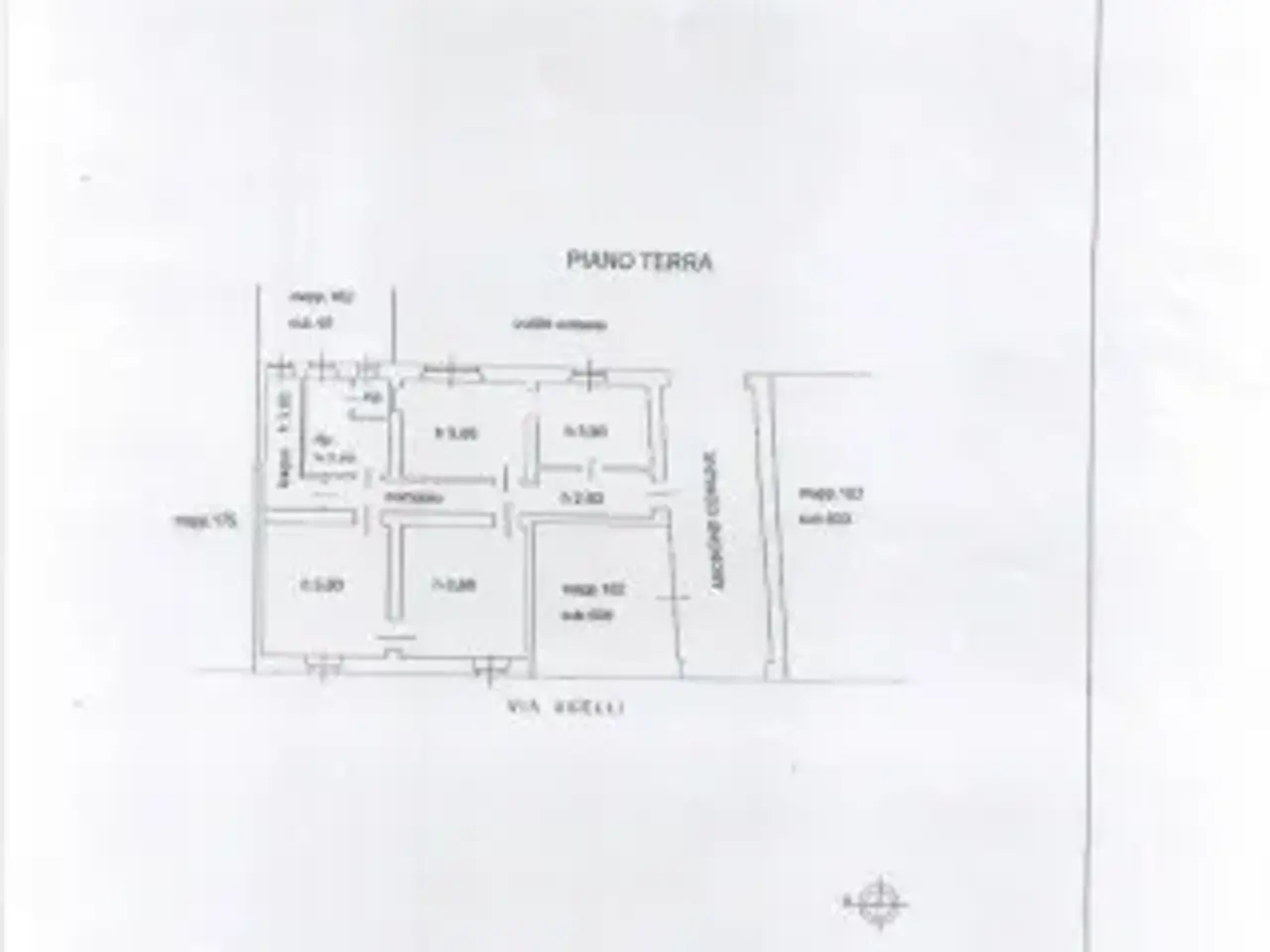 Ufficio in Via Gaspare Aselli 7, Cremona, {3} - Planimetria 1