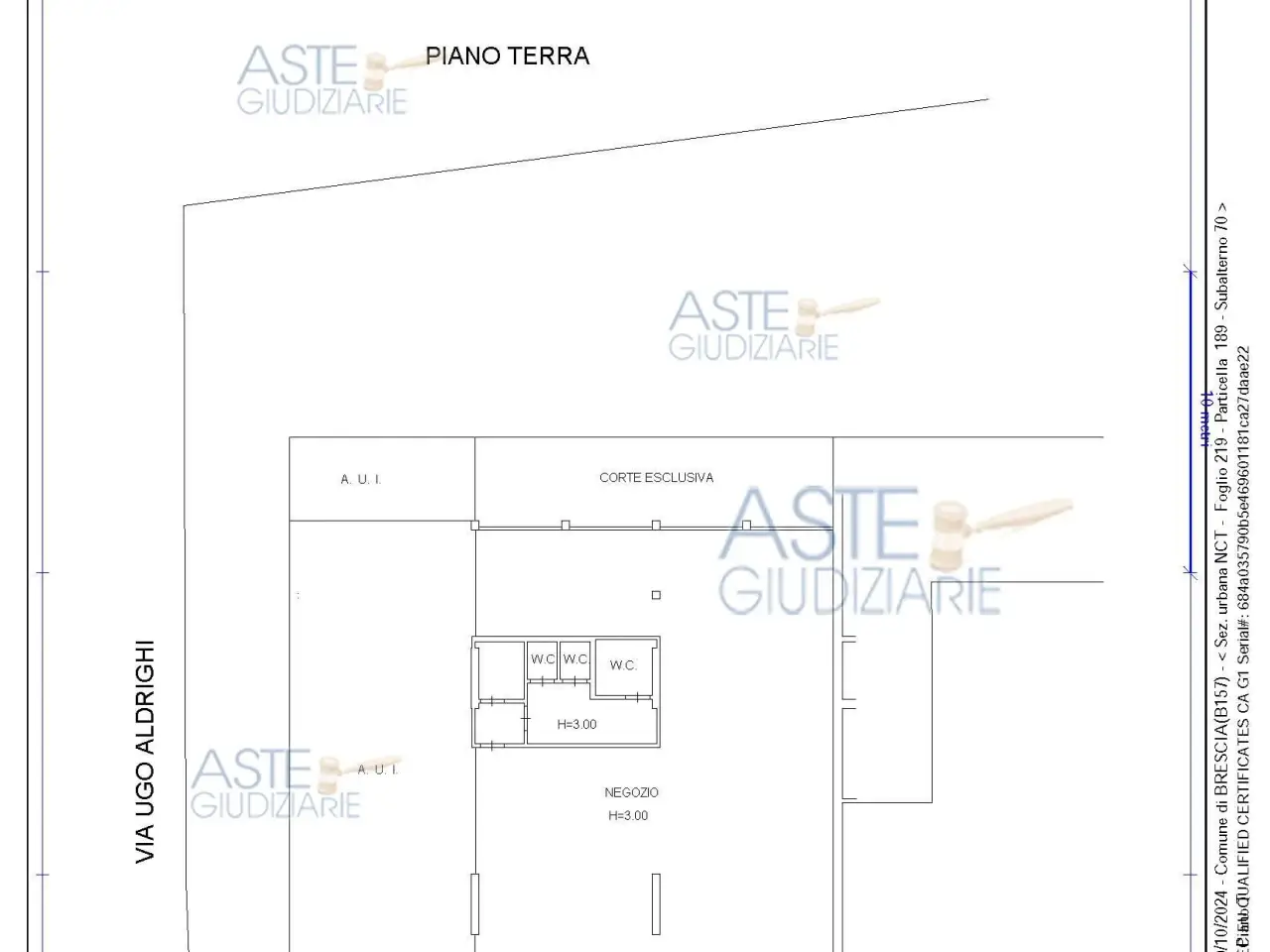 Fabbricato misto in Via Lionello Levi Sandri 5-7 5, Brescia, {3} - Planimetria 1