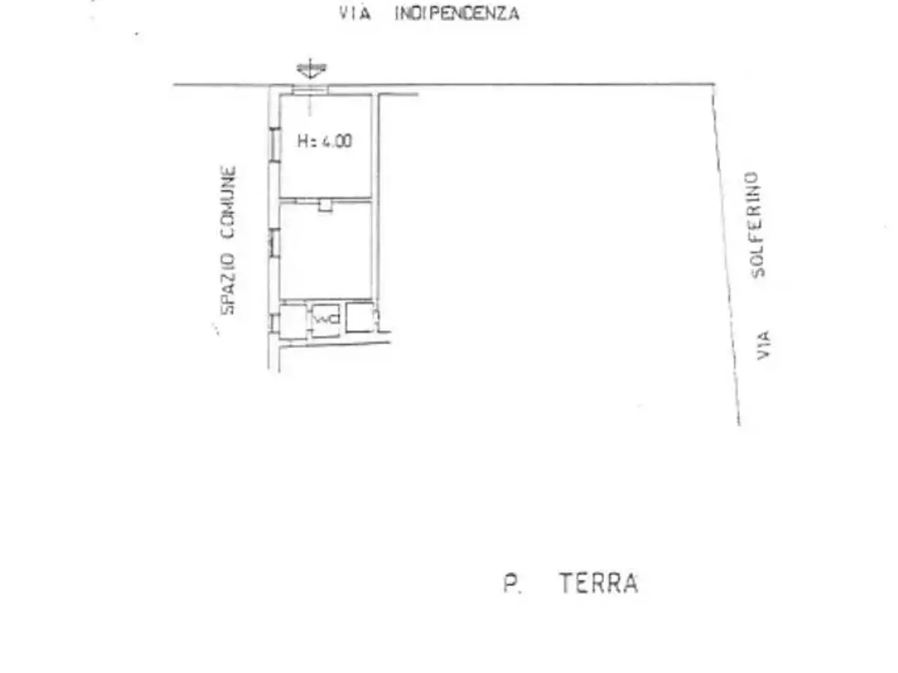 Negozio in Via Indipendenza 21, Lissone, {3} - Planimetria 1