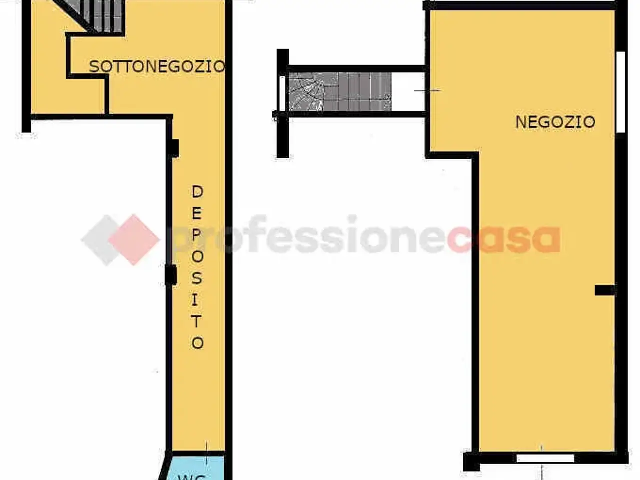 Negozio in Via Romeo Rodriguez Pereira , Roma, {3} - Planimetria 1