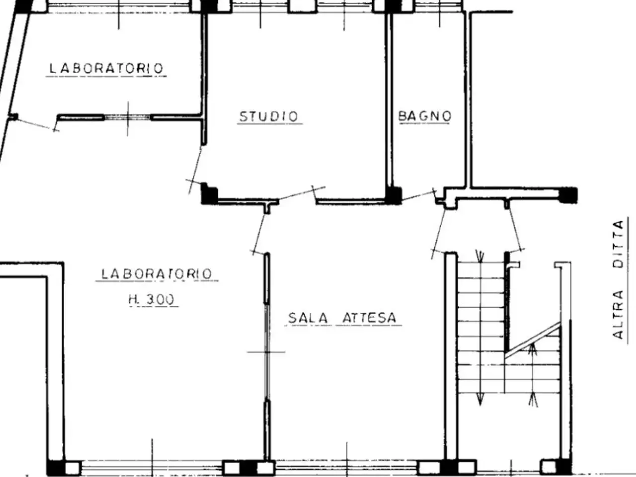 Ufficio in Via Federico Confalonieri 13, Nova Milanese, {3} - Planimetria 1