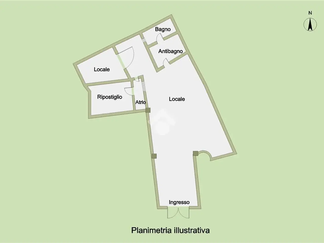 Laboratorio in Via Calabria 253, San Severo, {3} - Planimetria 1