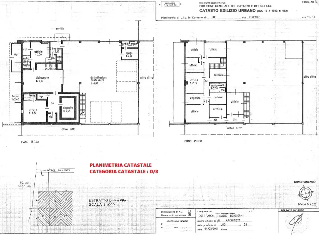 Capannone in Via Firenze 11, Lodi, {3} - Planimetria 1