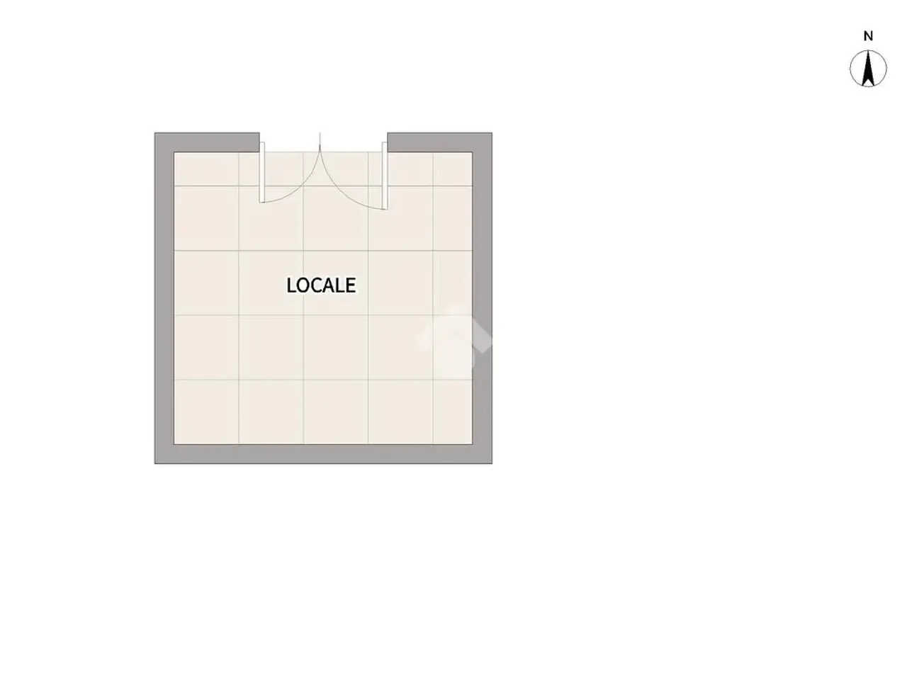 Magazzino in Via dell'Arco 19, Napoli, {3} - Planimetria 1