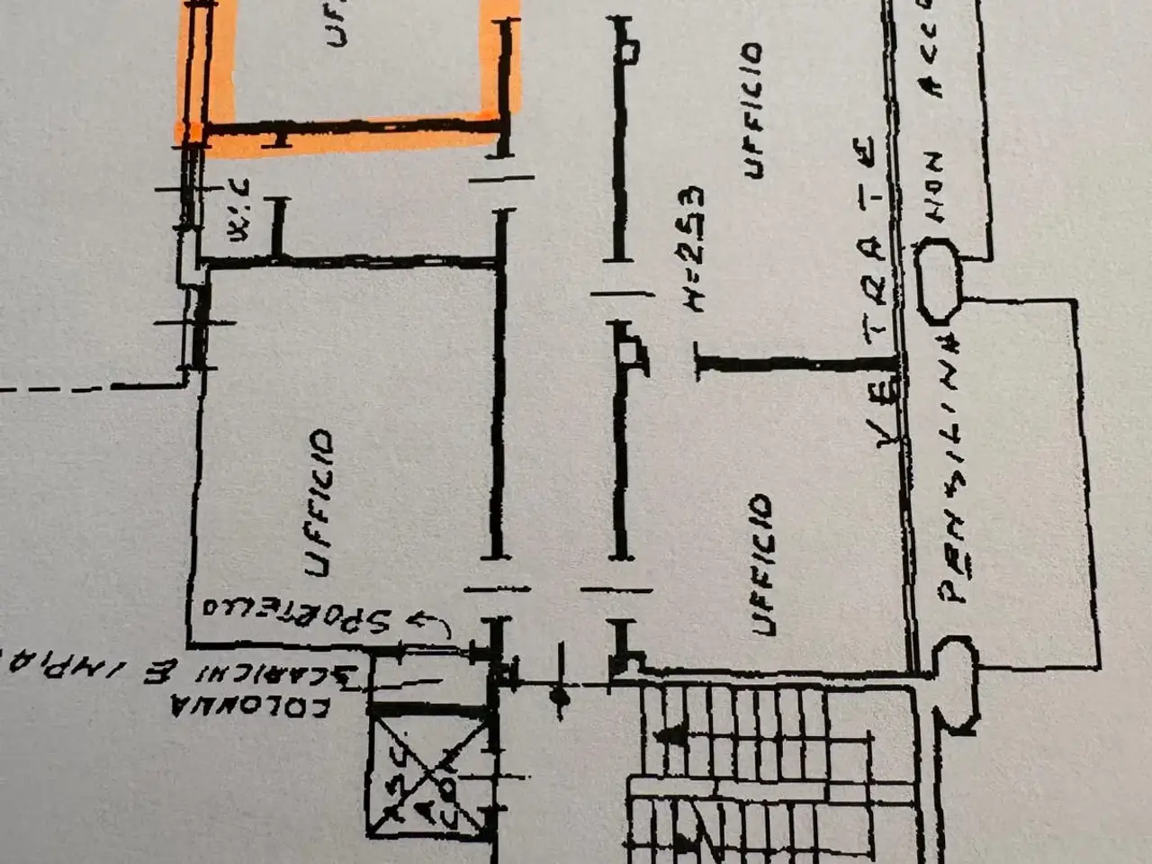 Ufficio in Cavour, Empoli, {3} - Planimetria 1