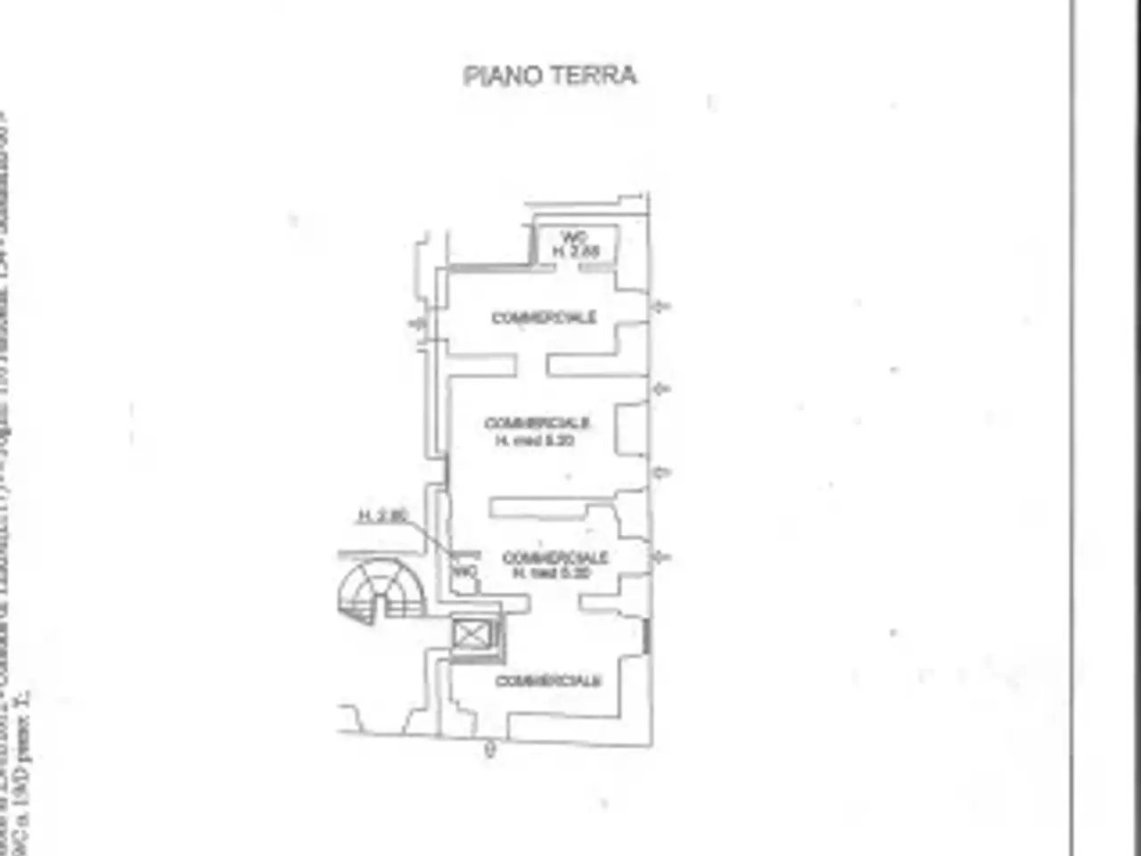 Negozio in Via del Tribunale 12, Terni, {3} - Planimetria 1
