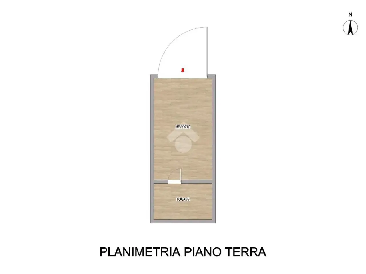 Negozio in Piazza Duomo 14, Piacenza, {3} - Planimetria 1