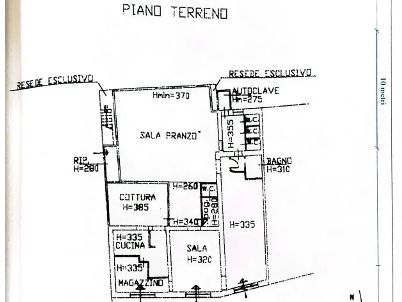 Locale commerciale in , Pisa, {3} - Planimetria 1