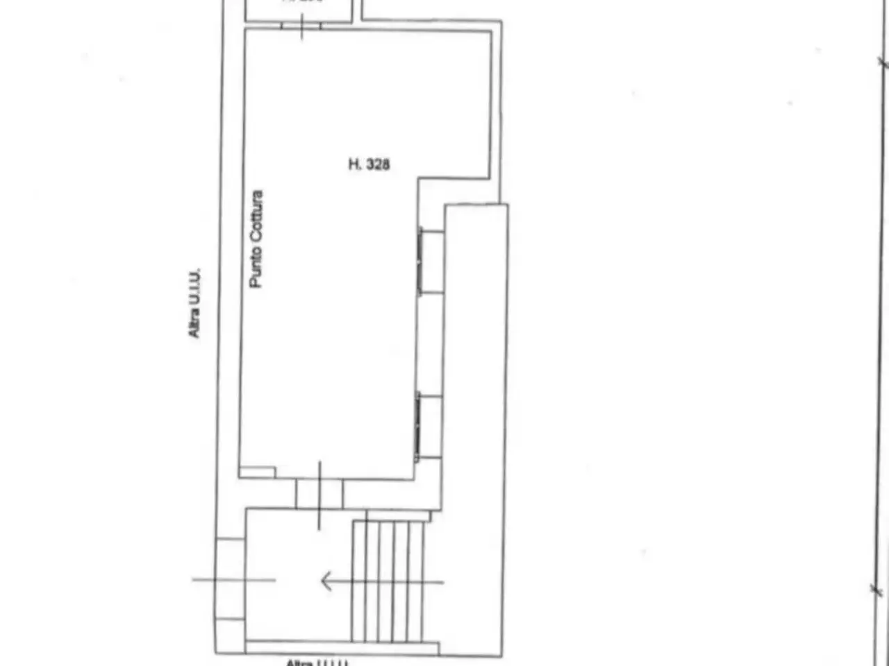 Monolocale in vendita, Viale del Tirreno 80, Pisa - Planimetria 1