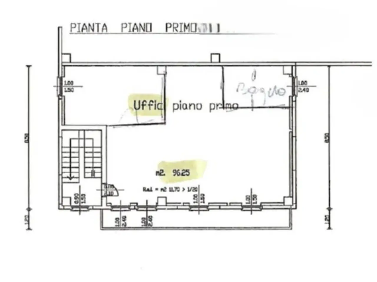 Ufficio in Strada Provinciale 37, Calvisano, {3} - Planimetria 1