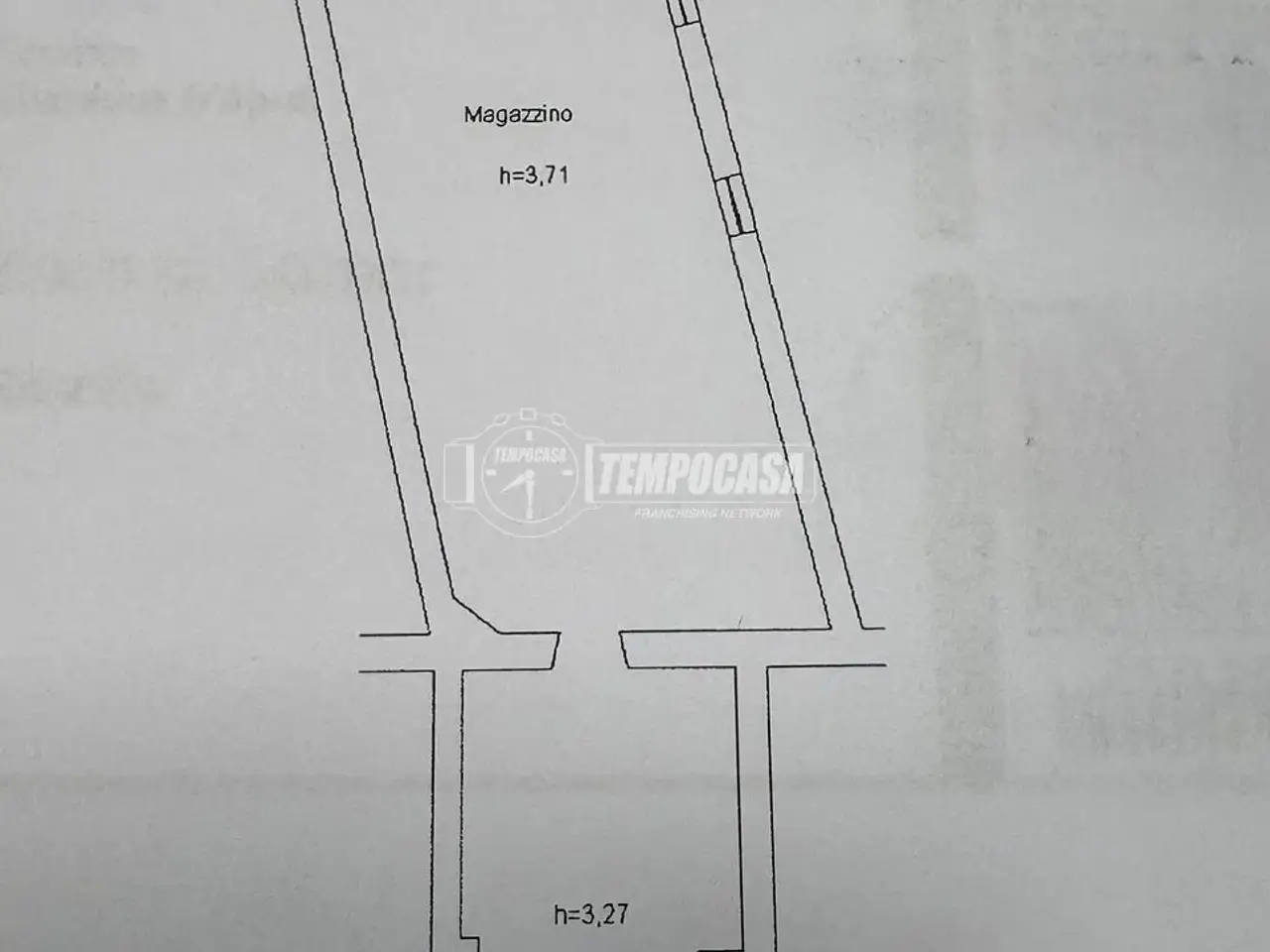 Negozio in Via Apollodoro, Civitavecchia, {3} - Planimetria 1