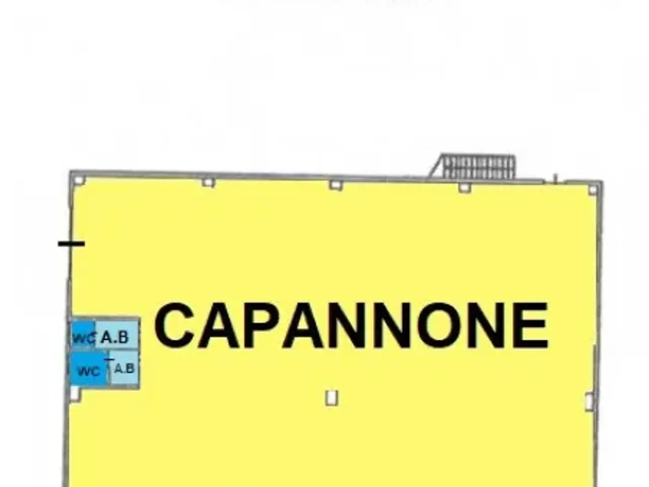 Capannone in Via Antonio Meucci 5, Druento, {3} - Planimetria 1
