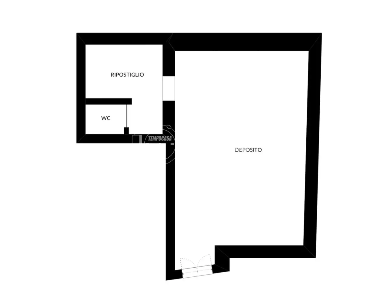 Magazzino in Via Rossini 19, Rutigliano, {3} - Planimetria 1