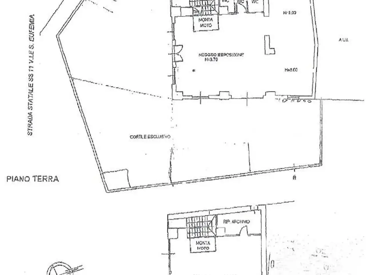Negozio in Via Agostino Chiappa 3, Brescia, {3} - Planimetria 1