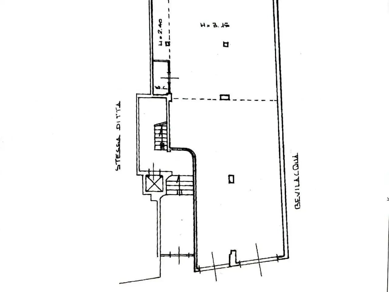Negozio in Via Po 21, Andria, {3} - Planimetria 1