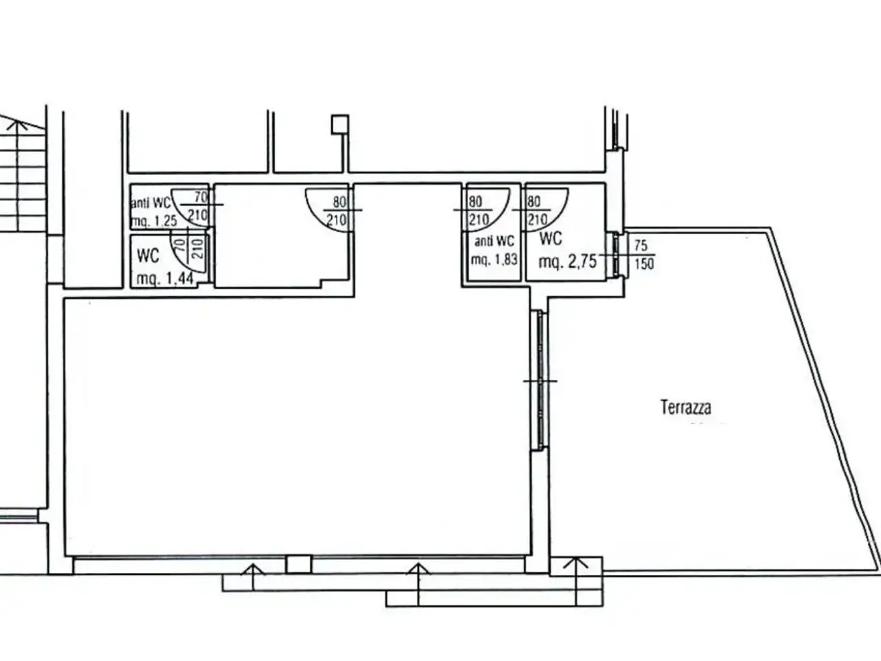 Negozio in Via Carlo Alberto 34, Moniga Del Garda, {3} - Planimetria 1