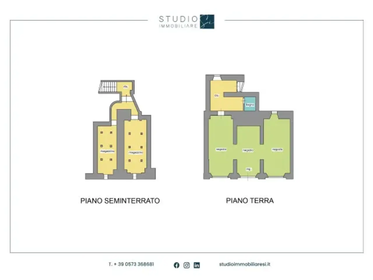 Negozio in Via Carlo Amati, Pistoia, {3} - Planimetria 1