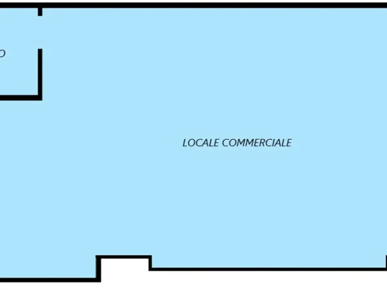 Negozio in Via Felice Cascione 55, Imperia, {3} - Planimetria 1