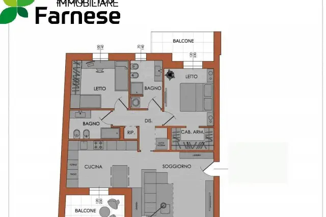 Trilocale in vendita, Via IV Novembre, 100, Piacenza - Foto 1