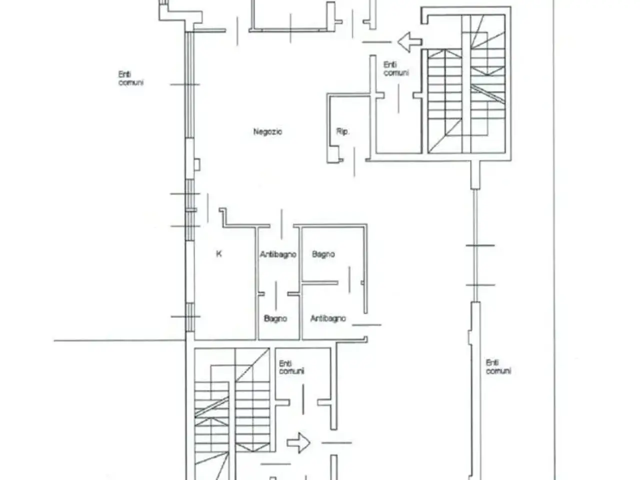 Locale commerciale in Piazza Wolfgang Amadeus Mozart, Bovisio-Masciago, {3} - Planimetria 1