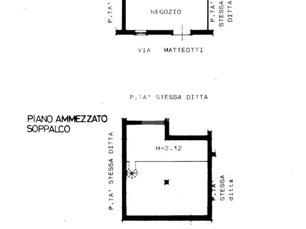Negozio in Via Giacomo Matteotti, Lavagna, {3} - Planimetria 1