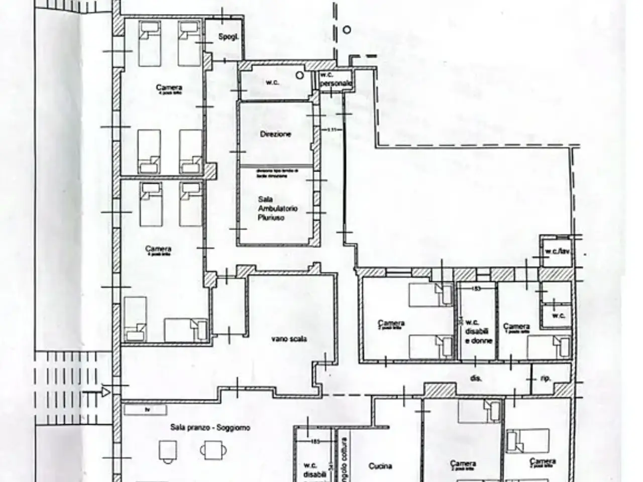 Esercizio commerciale in Via Cagliari  68, Catania, {3} - Planimetria 1