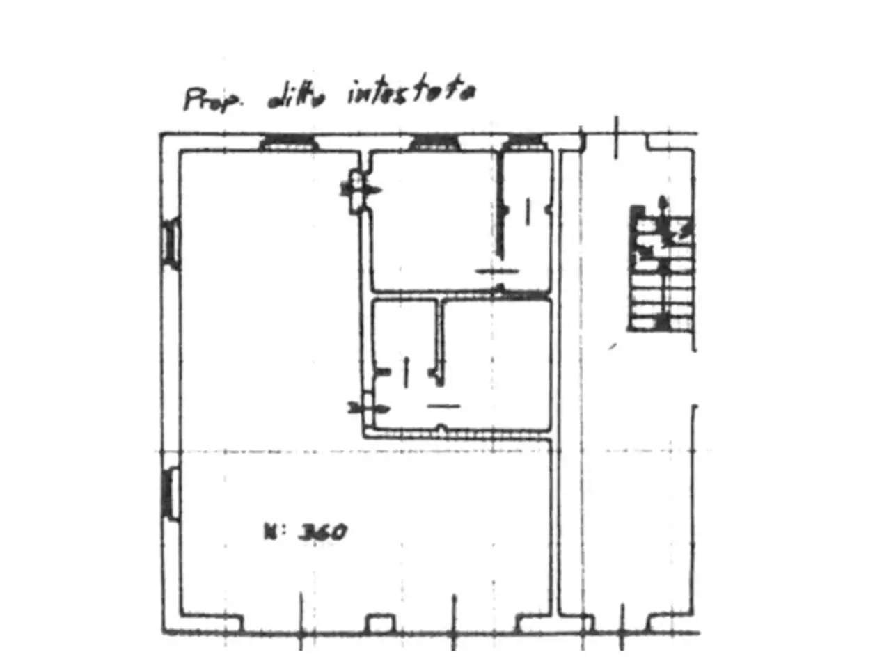 Negozio in Via Boccherini, Firenze, {3} - Planimetria 1
