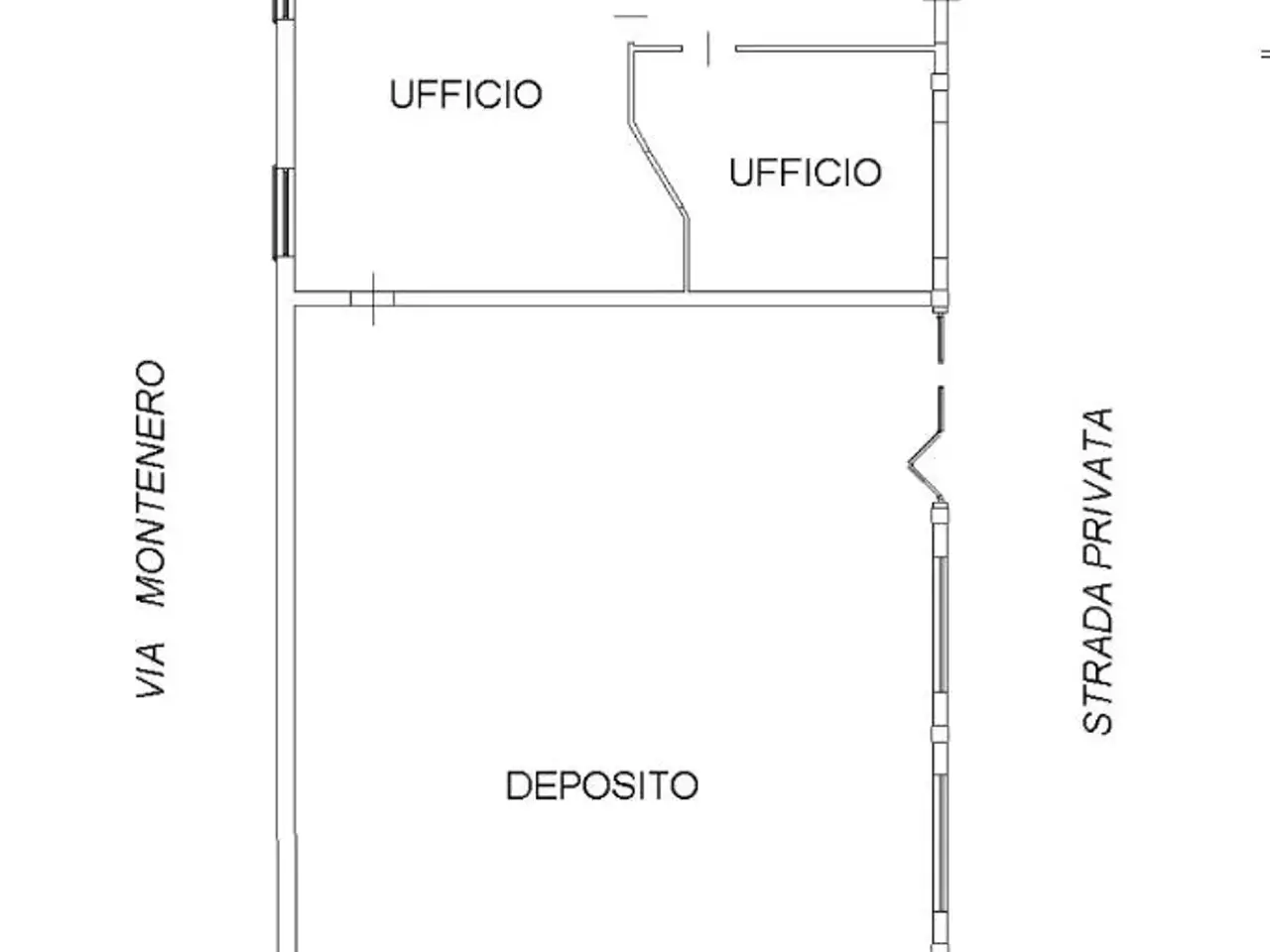 Capannone in C.So Indipendenza 53, Rivarolo Canavese, {3} - Planimetria 1