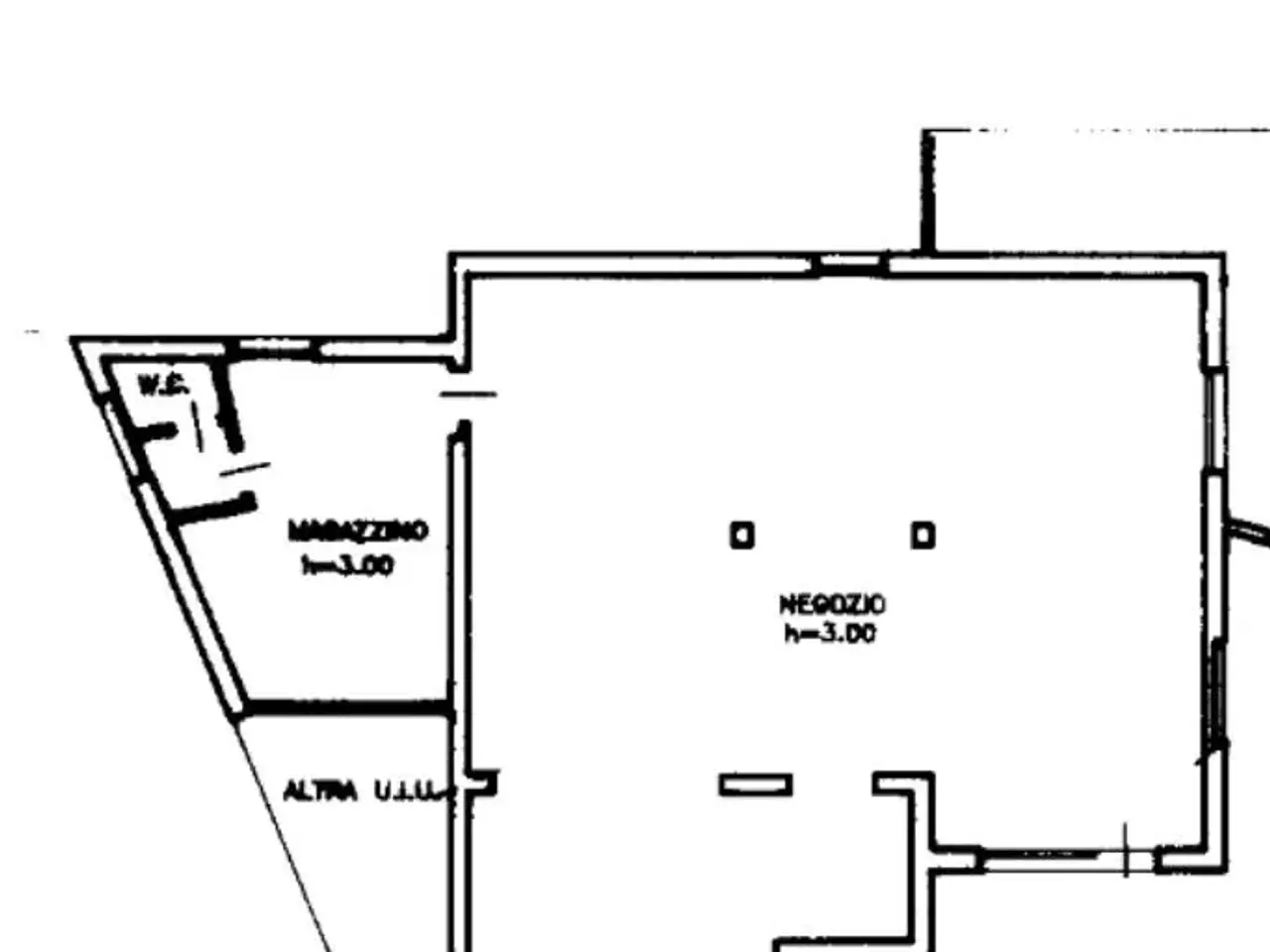 Negozio in Via Euganea 147, Selvazzano Dentro, {3} - Planimetria 1