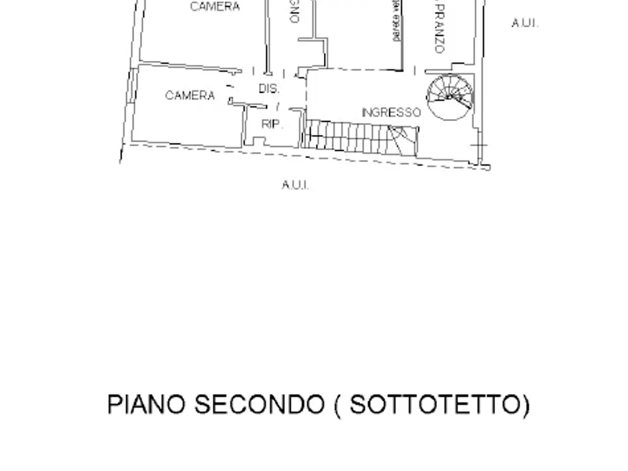 Palazzina commerciale in Via Melozzo da Forlì 36, Rimini, {3} - Planimetria 1