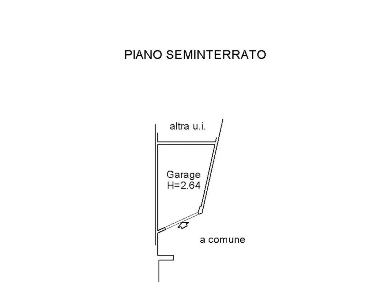 Parcheggio chiuso in Via Cittadella, Firenze, {3} - Planimetria 1