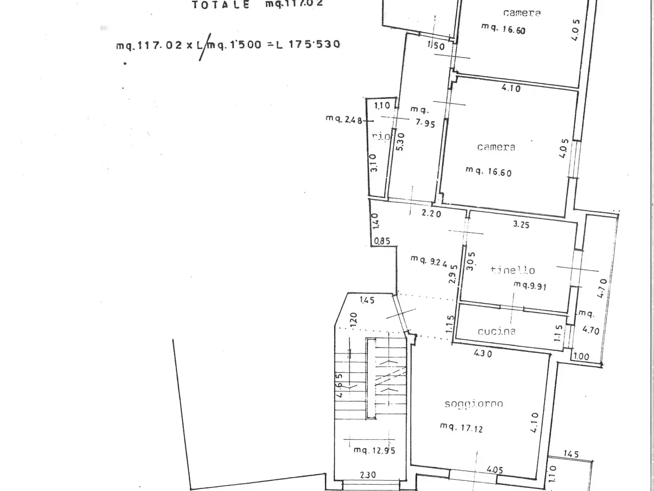 Quadrilocale in vendita, Ale Potent 22, Castelfiorentino - Planimetria 1
