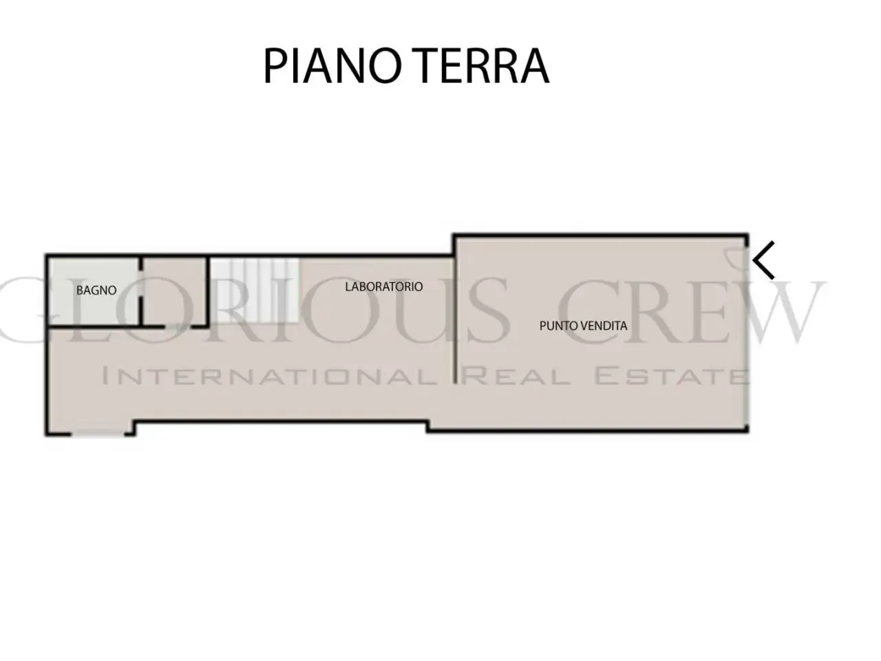 Esercizio commerciale in Via Emanuele Filiberto 4, Milano, {3} - Planimetria 1