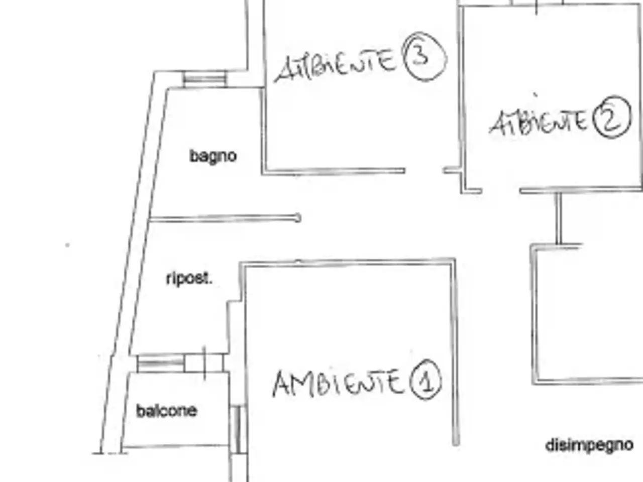 Ufficio in Via Madonna della Pace 108, Ceccano, {3} - Planimetria 1