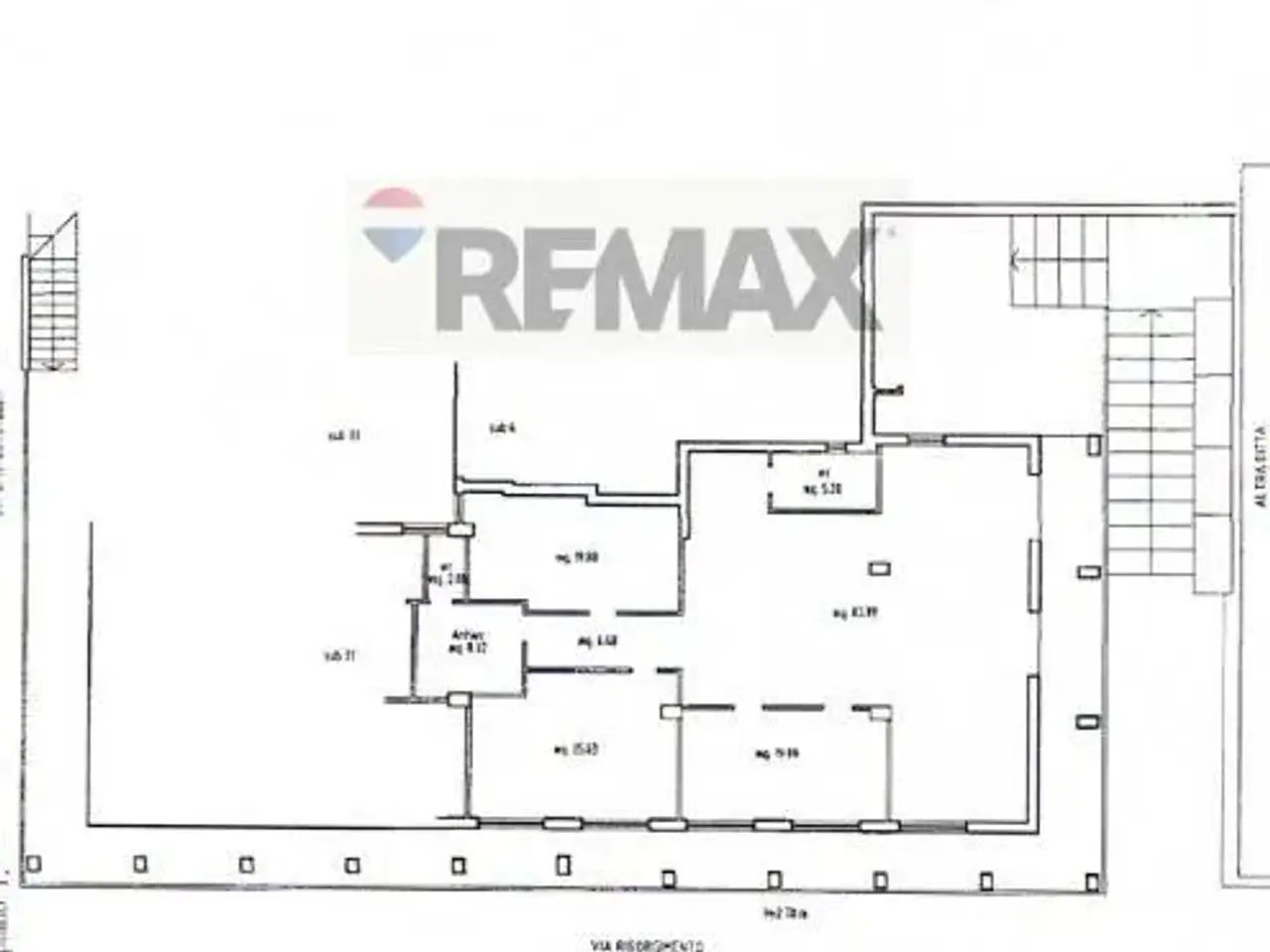 Ufficio in Via Risorgimento 53, Ragusa, {3} - Planimetria 1