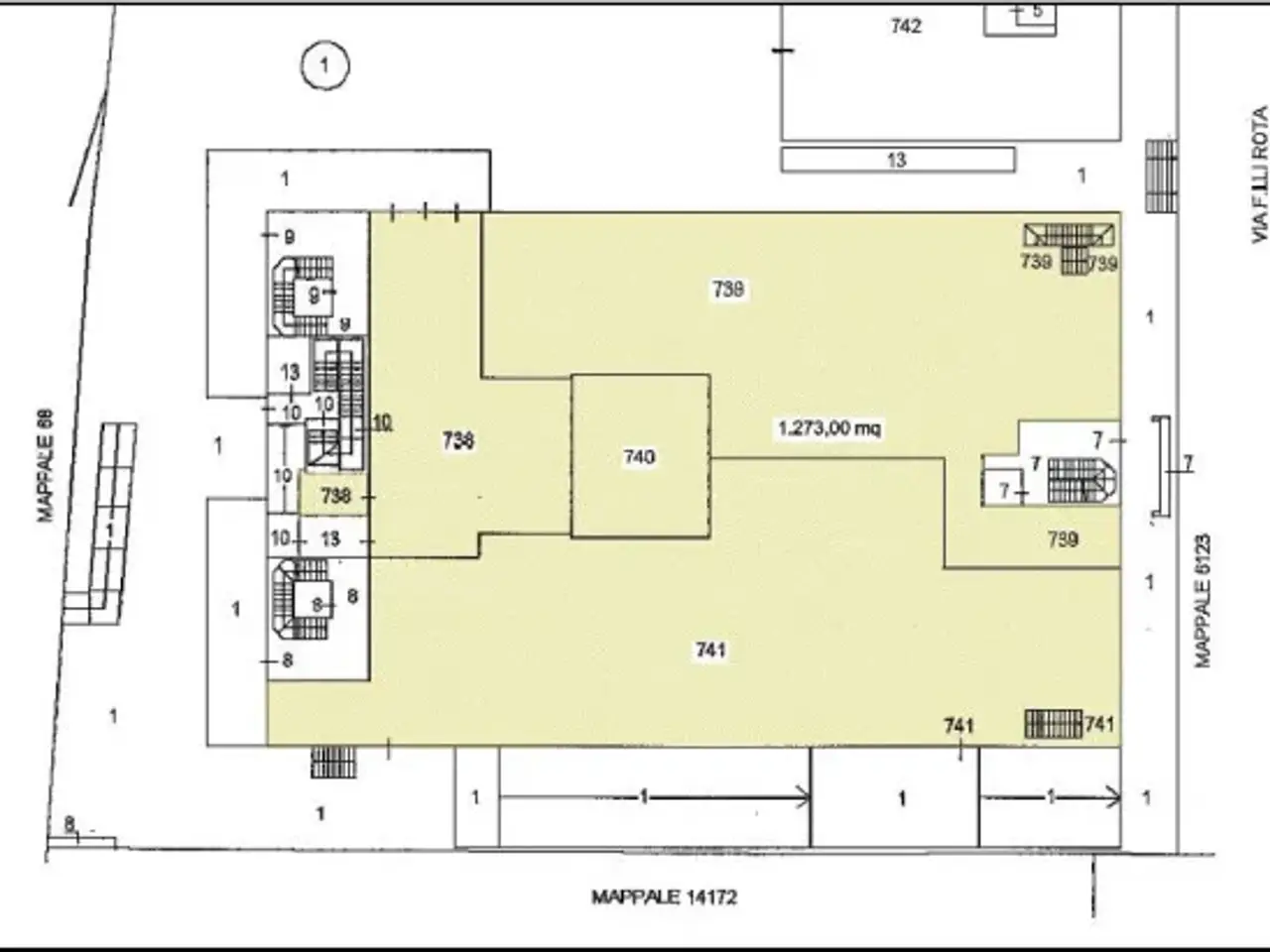 Negozio in Via Fratelli Rota, Bergamo, {3} - Planimetria 1
