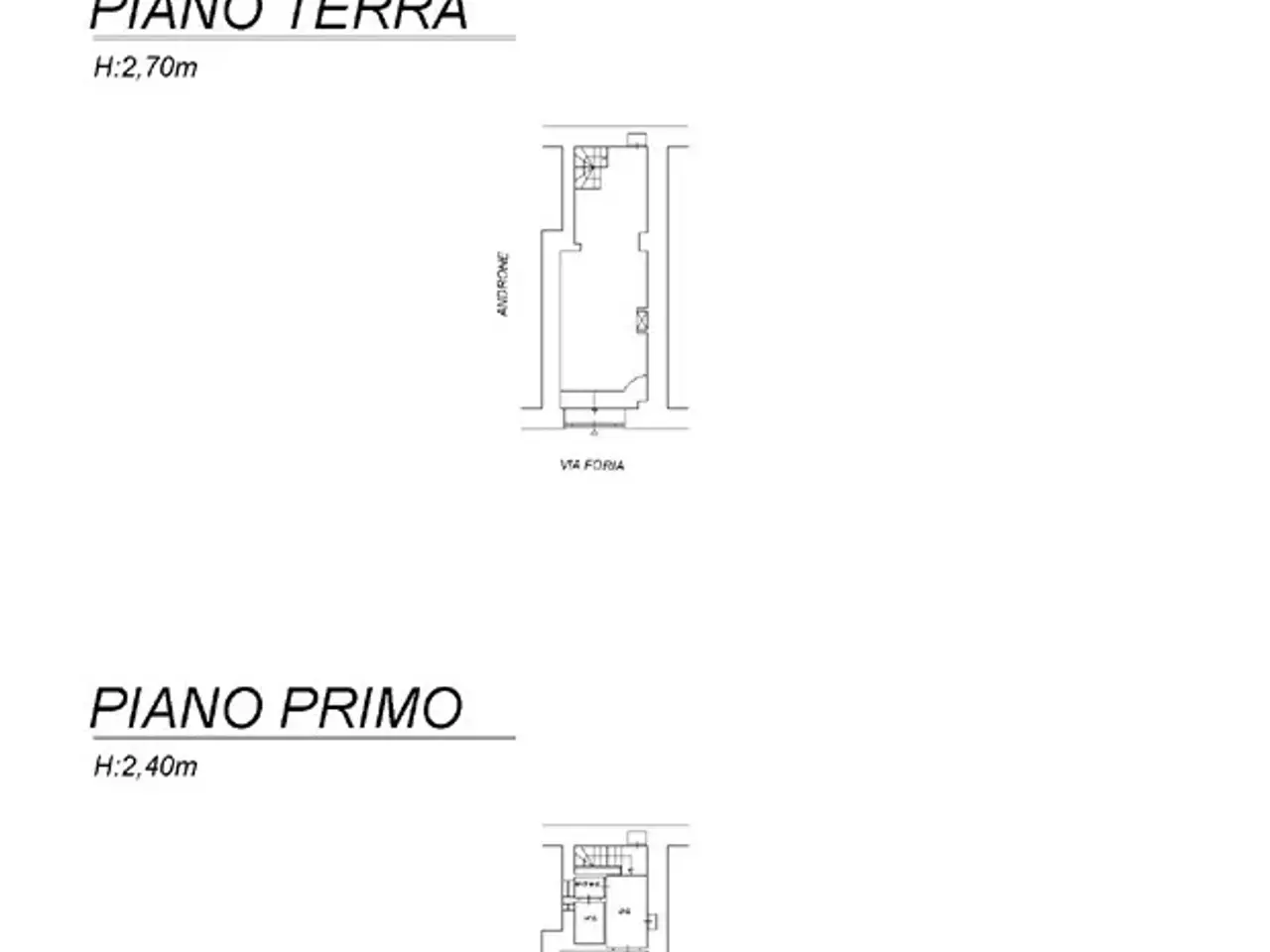 Negozio in Via Foria 149, Napoli, {3} - Planimetria 1