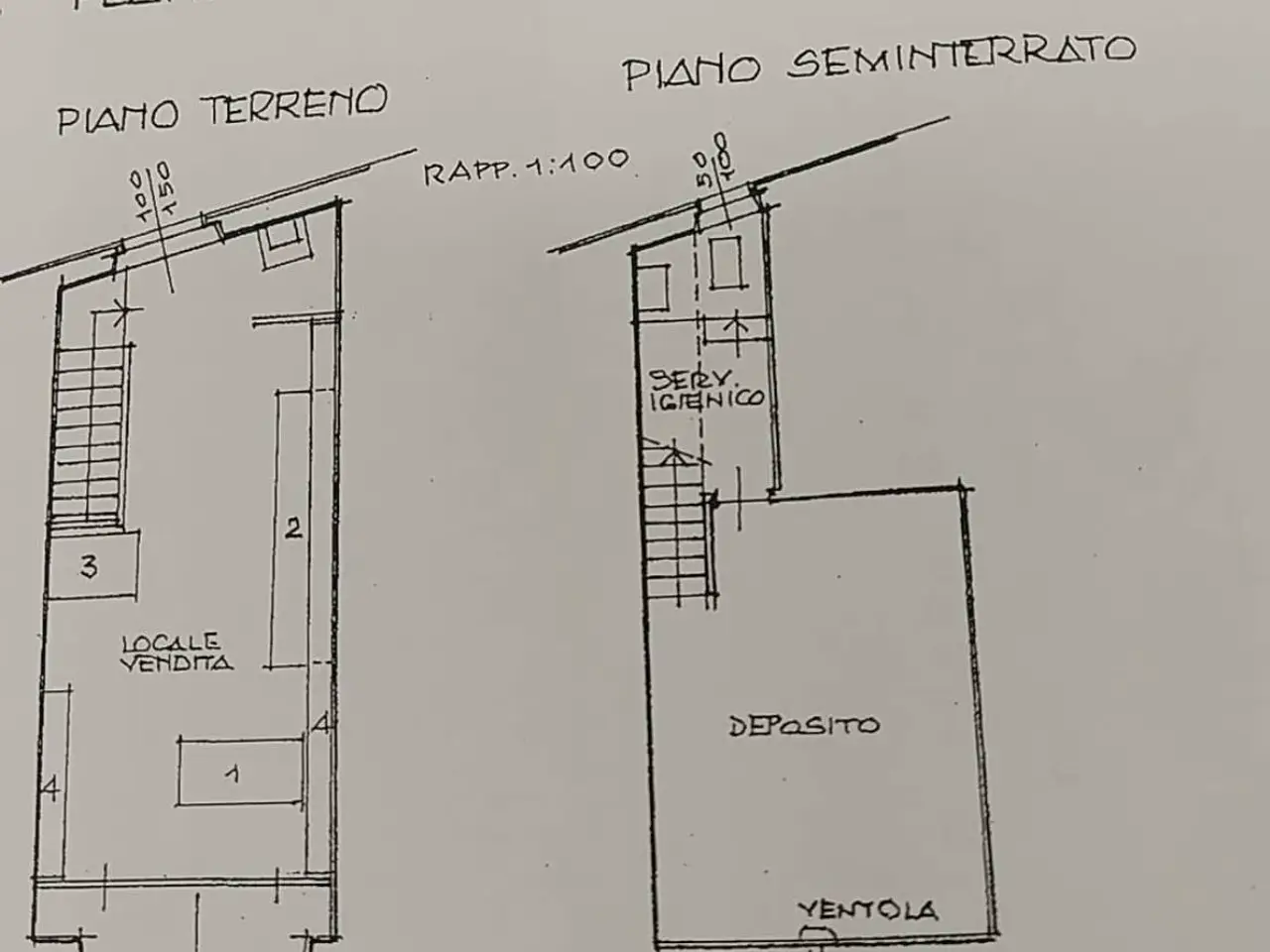 Negozio in , Firenze, {3} - Planimetria 1