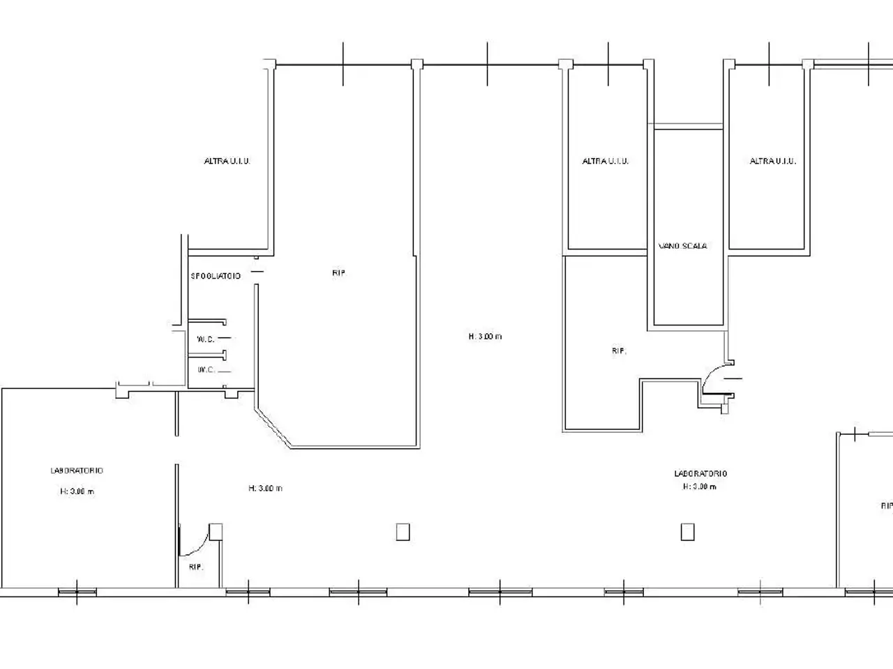 Palazzina commerciale in , Pella, {3} - Planimetria 1