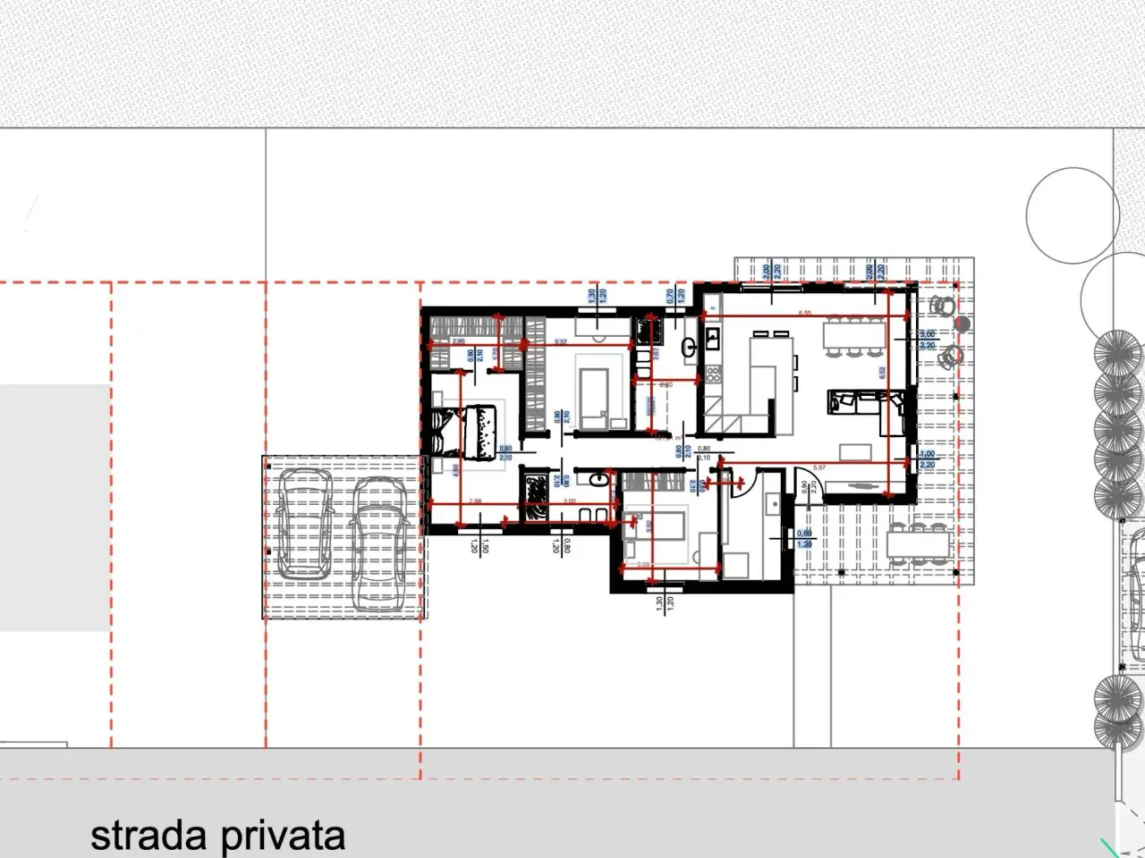 Villa in vendita, Via Dante Alighieri 7/1, Tavagnacco - Planimetria 1