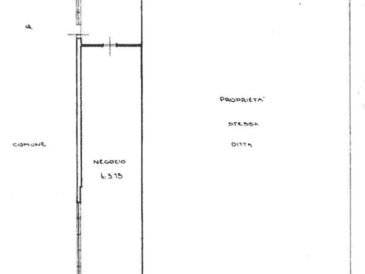 Negozio in Via Montalbano 38, Quarrata, {3} - Planimetria 1