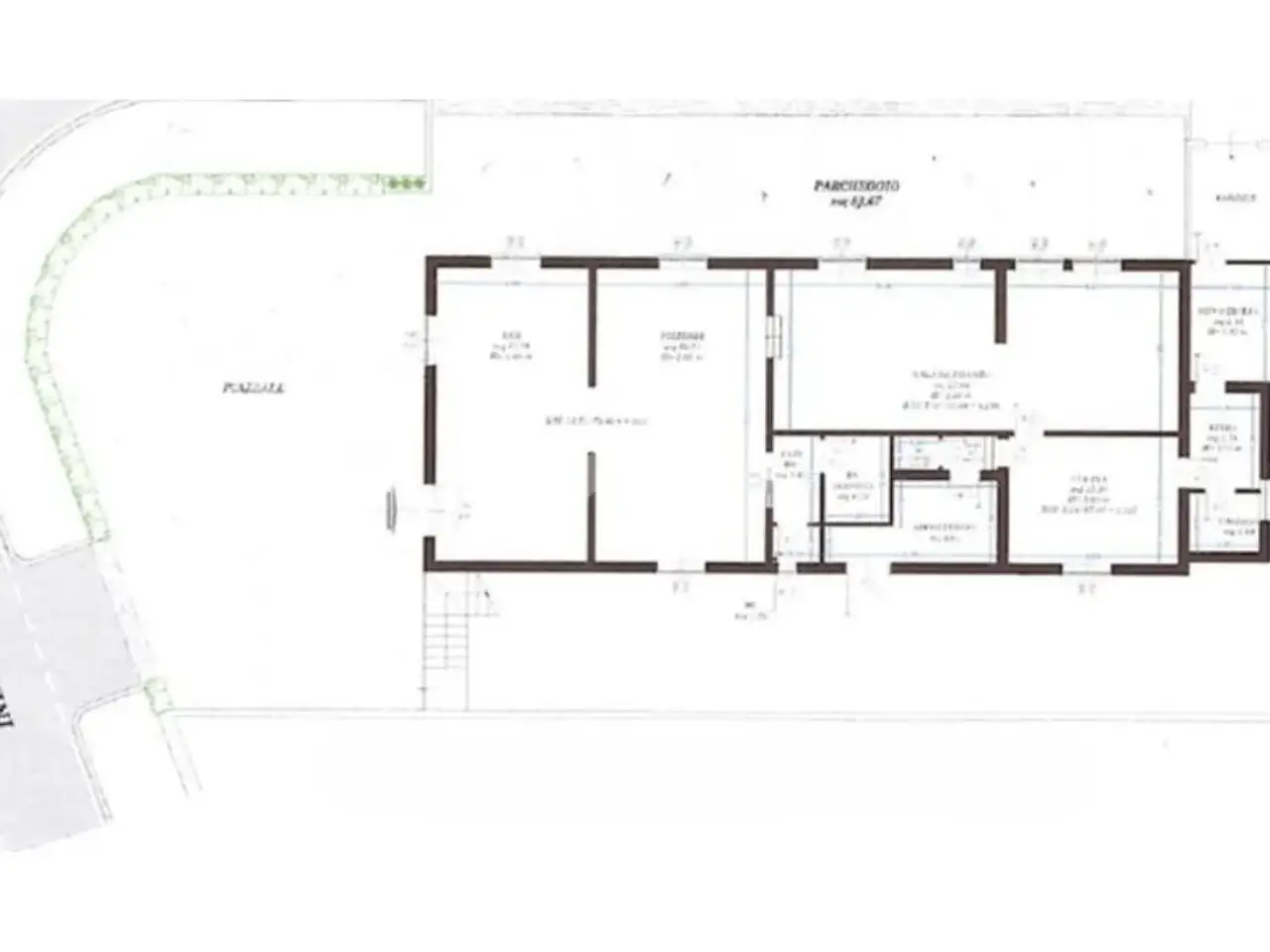 Palazzina commerciale in Via G. Mazzini 28, Montichiari, {3} - Planimetria 1
